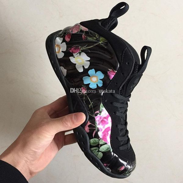 

2019 new penny hardaway foams basketball shoes deep blue gum denim designer foam one mens trainers fashion luxury sneakers 40-47