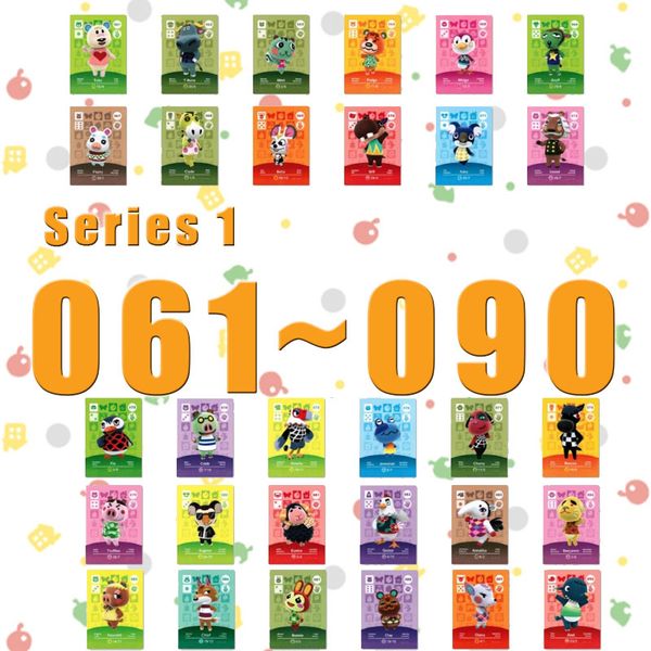 

animal crossing card amiibo printed nfc card compatible pick from the list series 1 (061 to 090