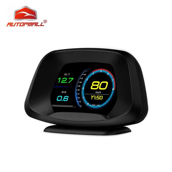 

car heads up display car windshield obd2 clean dtcs engine fault oversped alarm multiple digital display gps speedometer p19