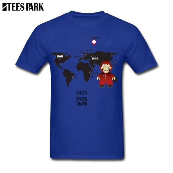 

ла каа-де papel денги ей забавнй ђболки мђжин 100% лопок  коѬоким Ѭђкавом, White;black