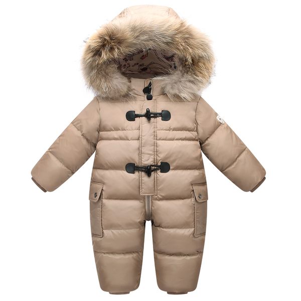 

orangemom official store winter jacket for girls coats & outwear , 90% duck down infant baby snowsuit , warm baby snow wear, Blue;gray