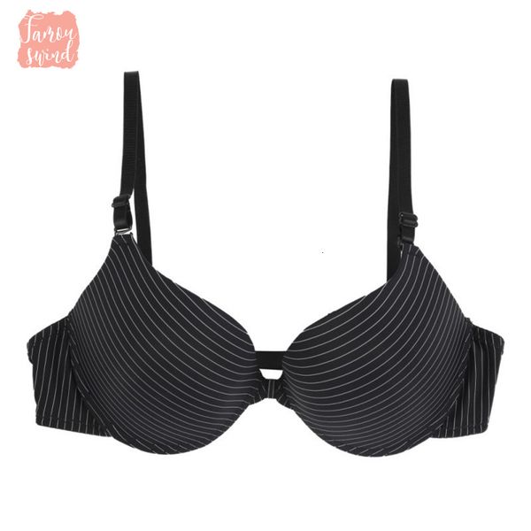 

нажмите бюстгальтер up нижнее белье пряжка underwire girlss женщин бесшовные бусин сексуальный фронт закрытие бюстгальтер падения доставка х, Red;black