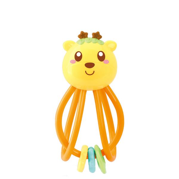 

silicone cartoon monkey toddler molar teeth pain relief tool kids teether necklace teething beads baby shower gift