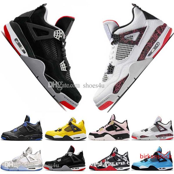 

with box athletic bred 4 iv 4s what the cactus jack laser wings mens basketball shoes eminem pale citron men sports designer sneakers