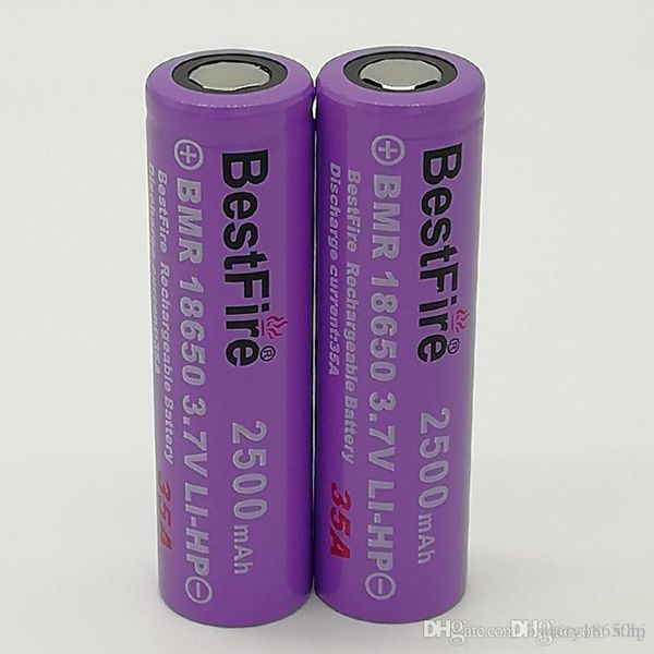 

50 100% вокого каева bestfire 35a 18650 бааѬе 2500mah imr 3.7v 2500 35а rechargable лииеве бааѬеи