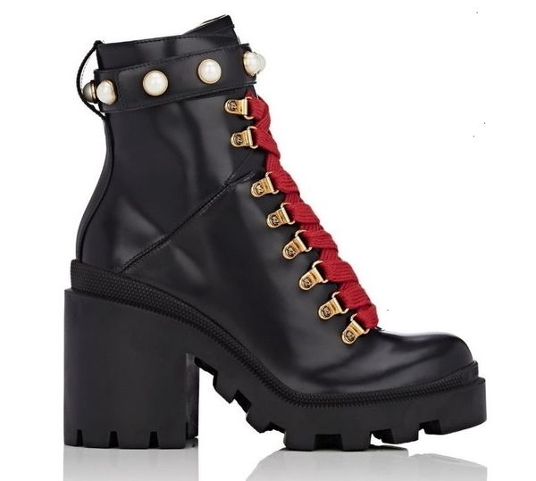 

Дизайнер 2019 Boots Платформа Подлинная Леди Кожа Лауреатом платформы Женщины Высоки