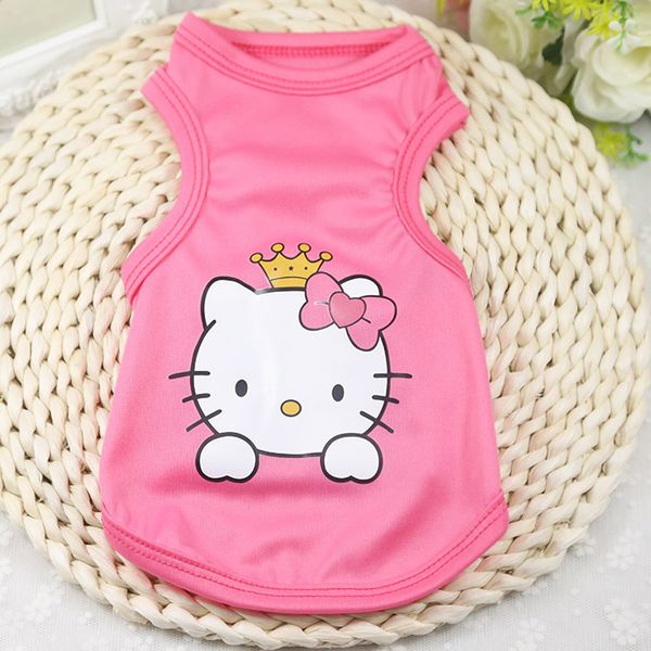 

11 styles summer cool puppy vest clothing cute pet dog clothes cotton soft t-shirt clothes for small dog cat pet coat xs-2xl