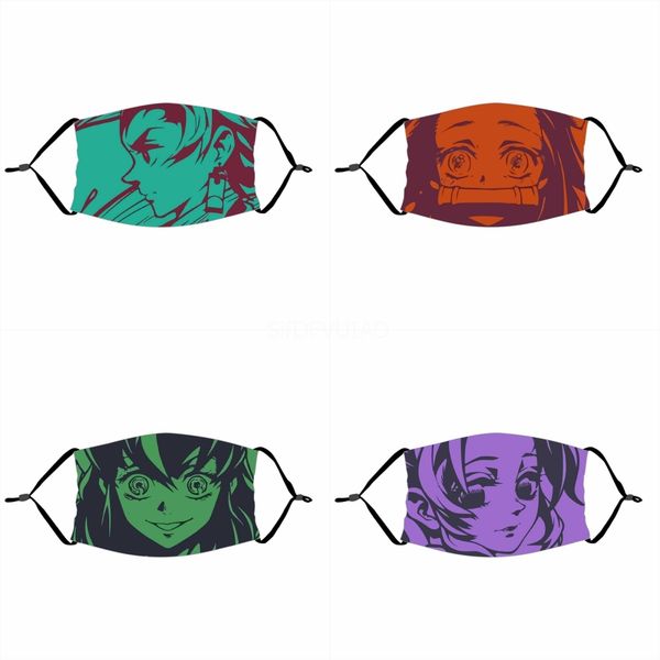 

fa mask fasion cotton fa masks print camouflage i silk sunscreen spring and summer dustproof#aq878#482#586, Black