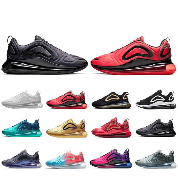 

2019 New Mens Trainers Sunset Sea Forest Sunrise Pink Sea Running Shoes for men women GARBON GREY Team Crimson designer sports sneakers