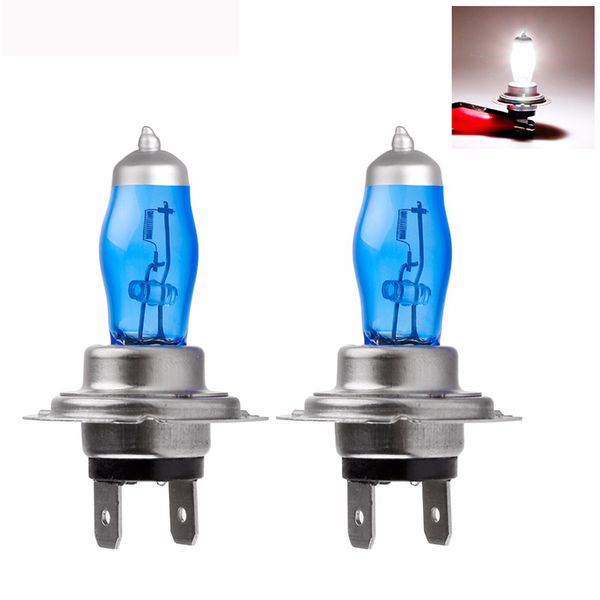 

2pcs h7 px26d 12v 6000k 100w super white auto car hod bulbs lamps headlight bulbs for any car headlight 12v