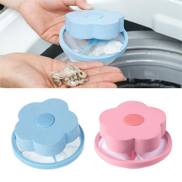 

mesh washing machine filter bag hair crumbs thread debris removal device cleaning ball net pouch useful bathroom tools l*5 bathroom sinks