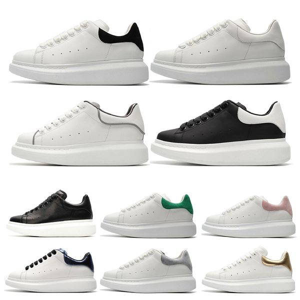 

men women casual shoes white black leather suede gold red comfortable flat skateboarding women sneakers size 36-44