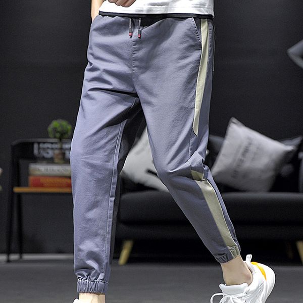 

mens joggers casual pants fitness men sportswear tracksuit bottoms skinny sweatpants trousers black running jogger track pants