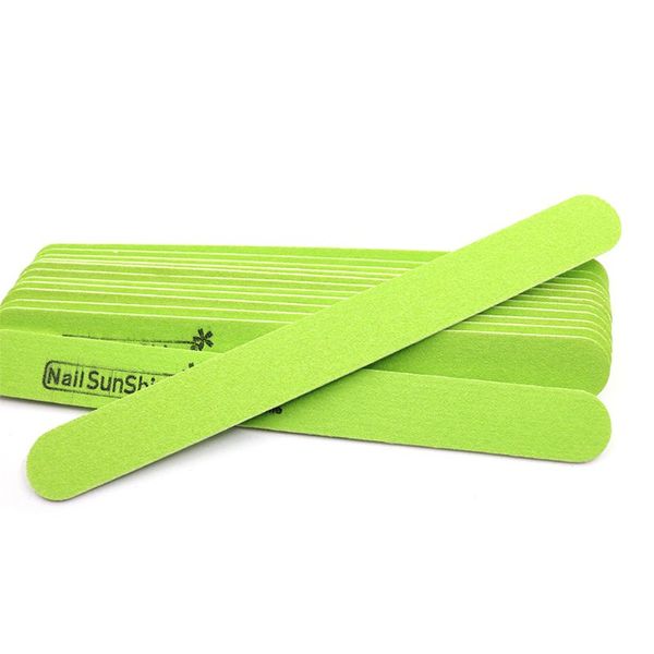 

1pc pro nail art pedicure manicure buffer 100/150 grit sanding file tool diy manicure buffing polish beauty tools green color