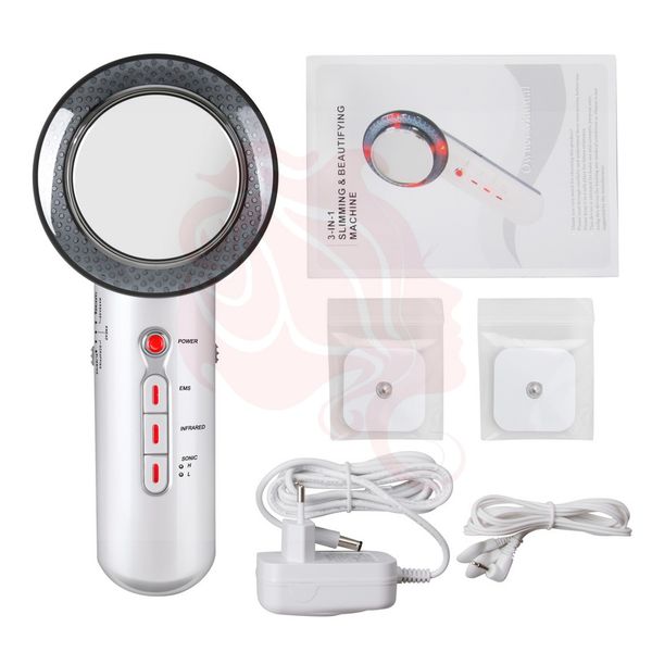 

ultrasonic 3 in 1 ultrasound cavitation care face body slimming machine ems body slimming massager weight loss lipo ce