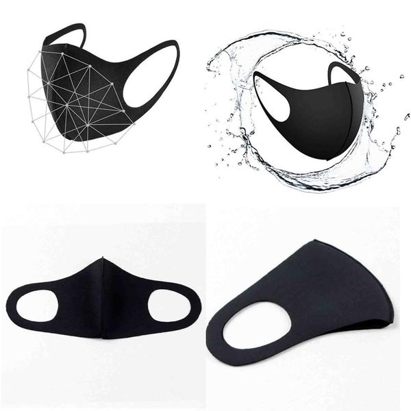 

2020 new dust face mouth cover pm2.5 mask respirator dustproof anti-bacterial washable reusable ice silk cotton masks tools