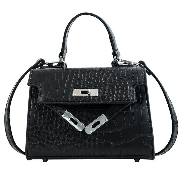 

european fashion women's textured bags handbag 2019 new quality pu leather women tote bag alligator shoulder crossbody bags