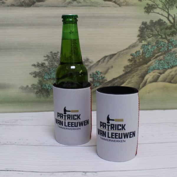 

300pcs smaller can cooler slim size stubby holders customized print your logo stubby cooler beer bottle sleeve promotional gift
