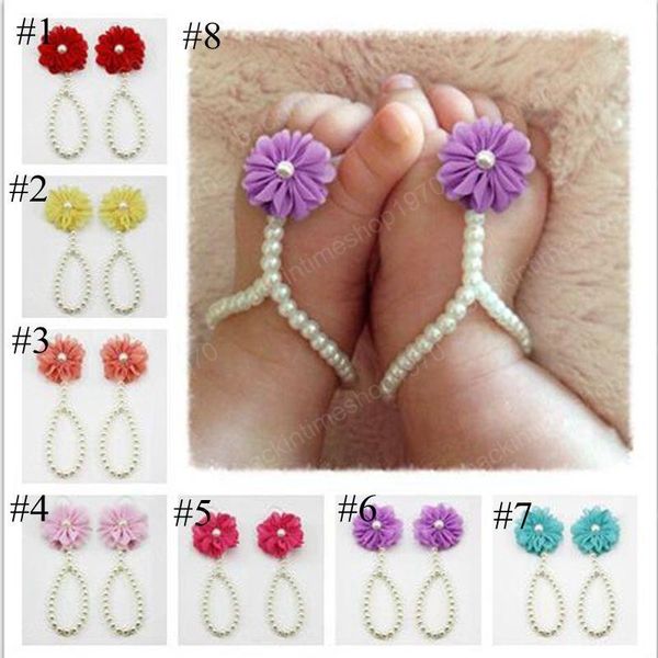 

baby pearl sandals baby toddler shoes rhinestone beach pearl barefoot sandal baby jewelry stunning shoe flower girl accessories, Black;red