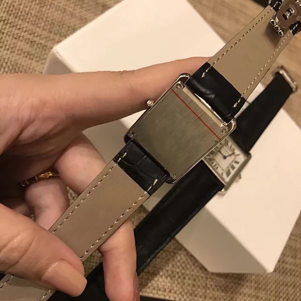 

act8 lady watches new fashion women dress watches casual rectangule leather strap relogio feminino woman quartz wristwatch caijiamin montre, Slivery;golden