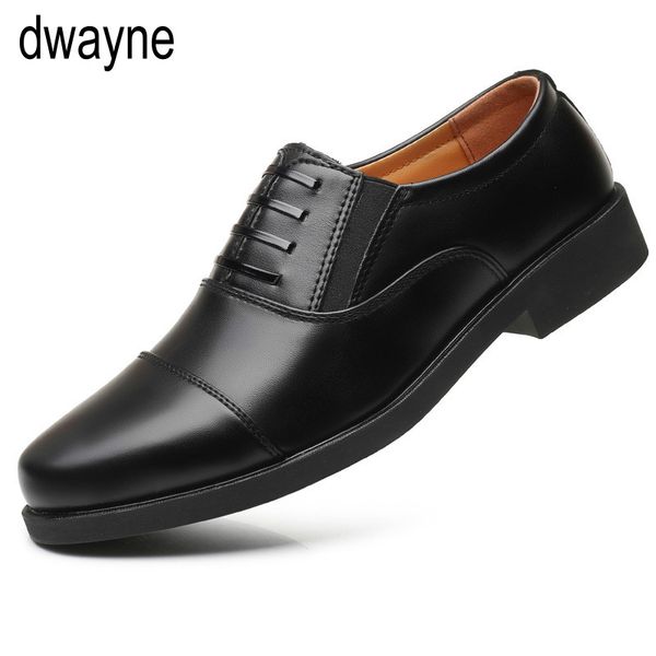

classic business men's dress shoes fashion elegant formal wedding shoes men slip on office oxford for men black tyh6