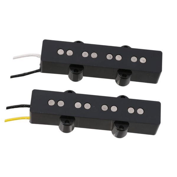 

1 set alnico5 noiseless pickup black for bass guitar replacement