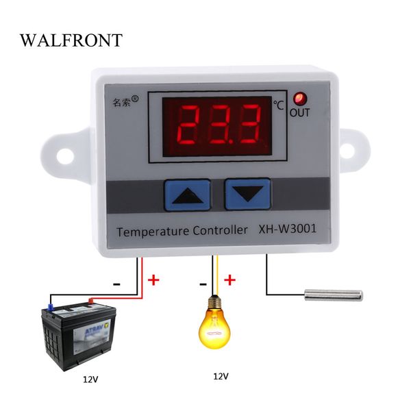 Freeshipping 10 stück Digital Thermostat Temperaturregler Schalter Hochpräzise Thermostatregler Sensor Temperaturregelung Werkzeuge