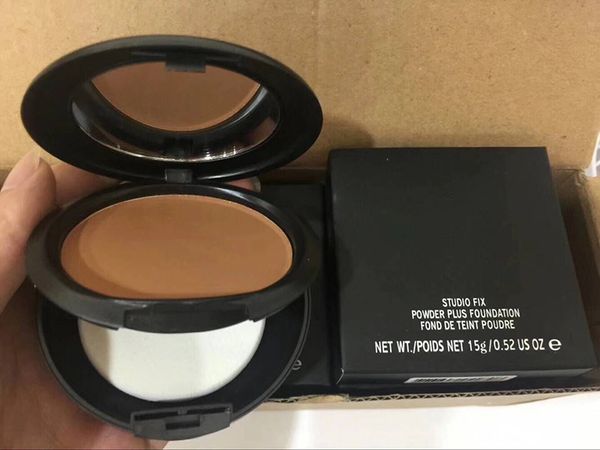 

studio fix face powder plus foundation 15g pressed makeup powder foundation all nc nw 22 colors dhl ship