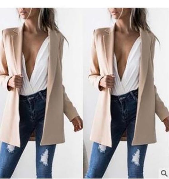 

2019 spring fashion blazer jacket women suit european work thin suit blazer long sleeve mujer outerwear new no botton, White;black