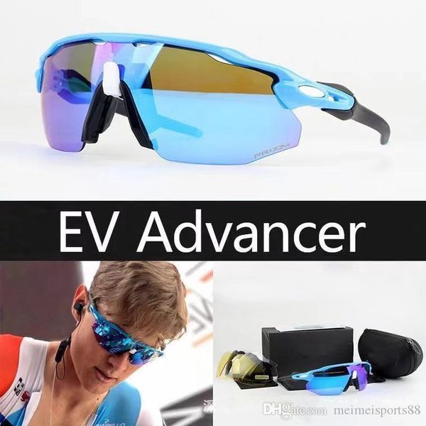 

new radar ev advancer oo9442 glasses outdoor sports sunglasses for women men fashion sunglasses riding glasses cycling eyewear 4 lens