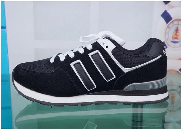 

sell new mens womens fashion luxury white leather platform shoes flat casual shoes lady black red pink sneakers