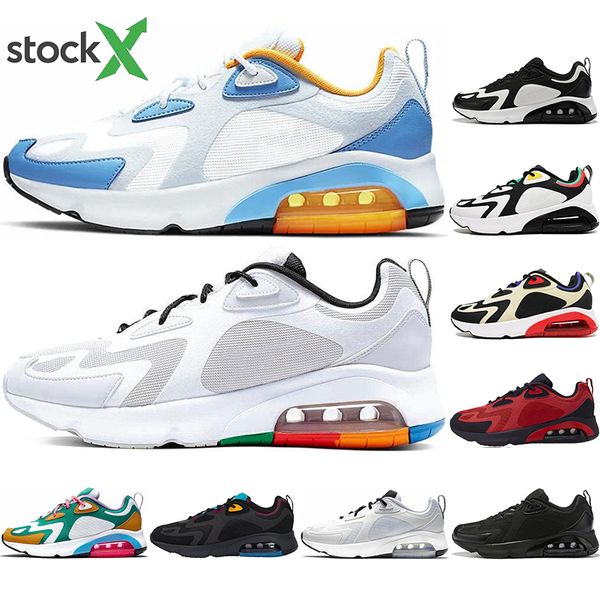

with socks 200 react rasta mystic green royal pulse running shoes men women white gold 200s bordeaux desert sand sports sneaker