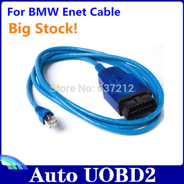 

shipping for f series enet interface cable e-sys esys icom obd rj45 coding programming e-net with led light
