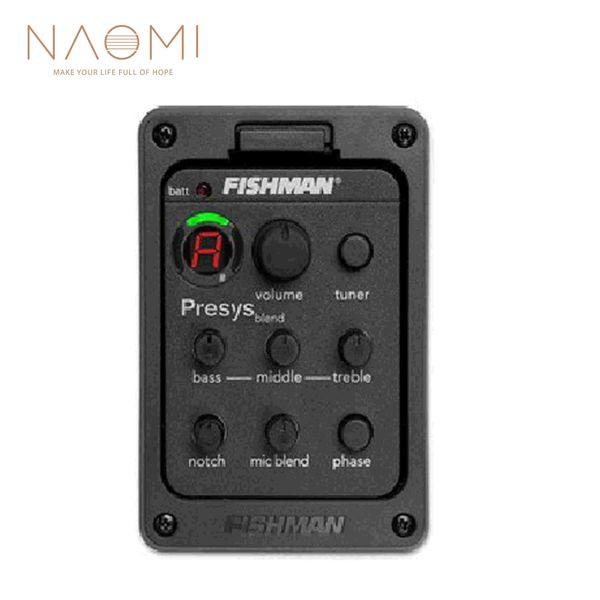 

naomi fishman presys 301 mic blend dual model guitar preamp eq tuner piezo pickup beat guitar parts accessories new