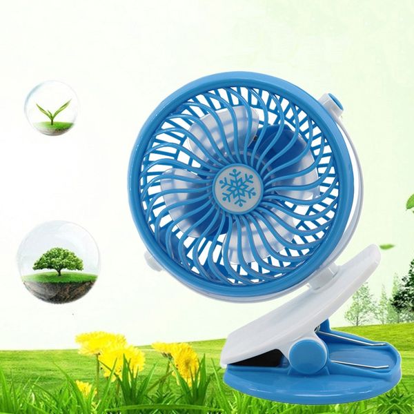 

silent 4 blades baby stroller fans mini mute clip fan rechargeable portable desk usb fan with usb output other household cleaning tools a