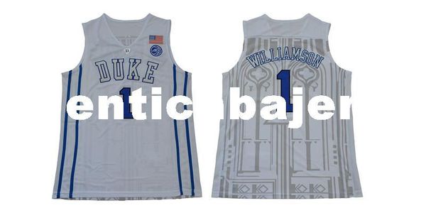 

duke blue devils #1 zion williamson basketball jerseys mens 100% double stitched xs-6xl vest jerseys, Black;blue