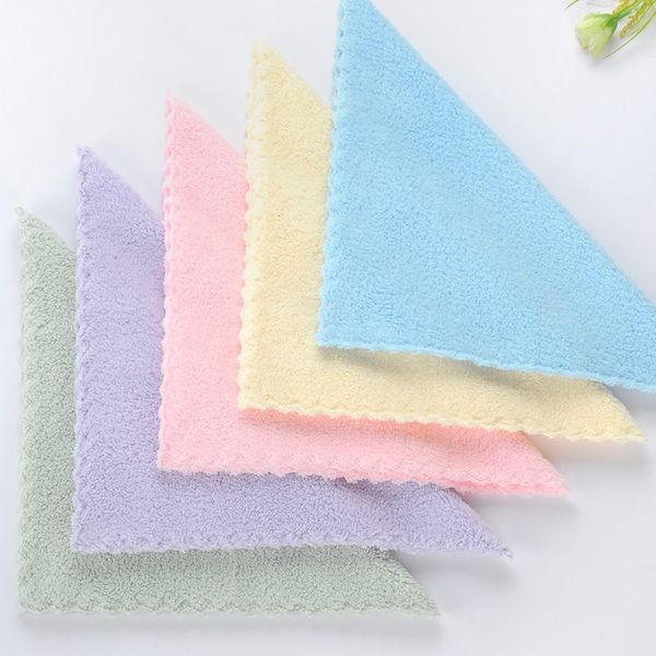 

microfiber полотенца soft детские полотенце платок для младенцев kid детей кормление купание лица стиральными ho 30 * 30см ad0441, Black;blue