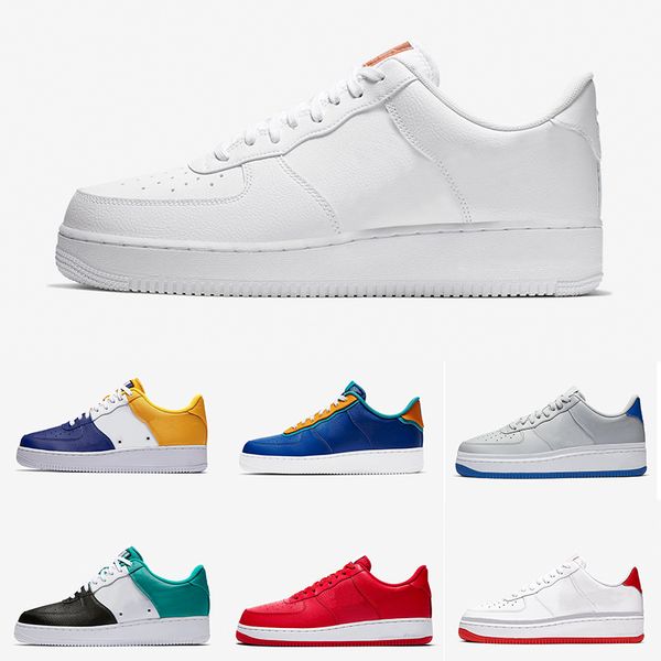 

nike air force 1 новые повседневные туфли черный белый данк обсидиан мужчины женщины спорт скейтбординг высокие низкие пшеничные кроссовки к, Black