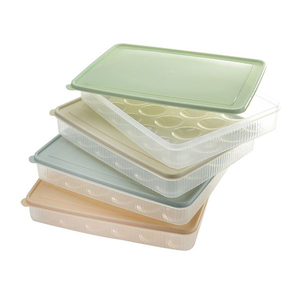 

1pc 24 eggs holder space-saving shockproof preservation egg storage box egg tray egg container for restaurant home