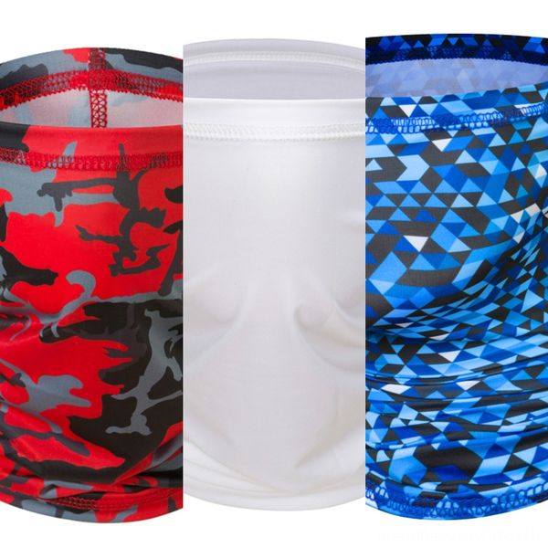 

raz5i 2020 fashion scarf hop design flower cashew triangle magic hip bandana street skateboard face mask neck scarf bicycle scarf mask, Black