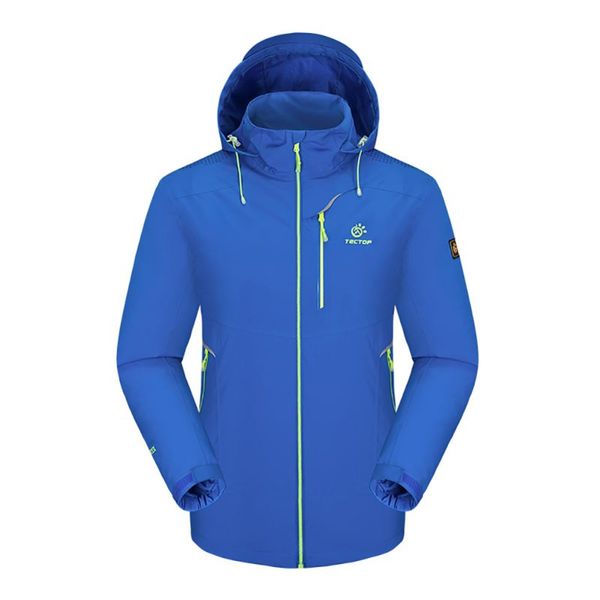 

new autumn men womens quick drying triple super stretch breathable sun-protective skin wear clothes outdoor windproof jacket, Blue;black