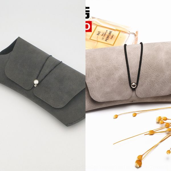 

gm sun elastic rope case glasses case manual glasses box qin lan buckle soft bag box