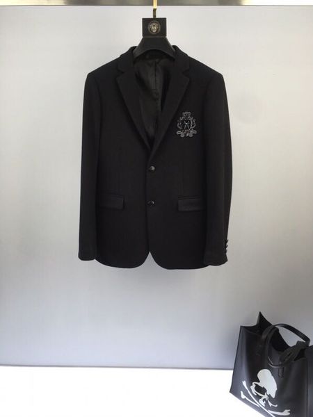 

we10203 мужская мода пальто куртки 2019 runway европейский дизайн стиль партия мужская одежда, Black;brown