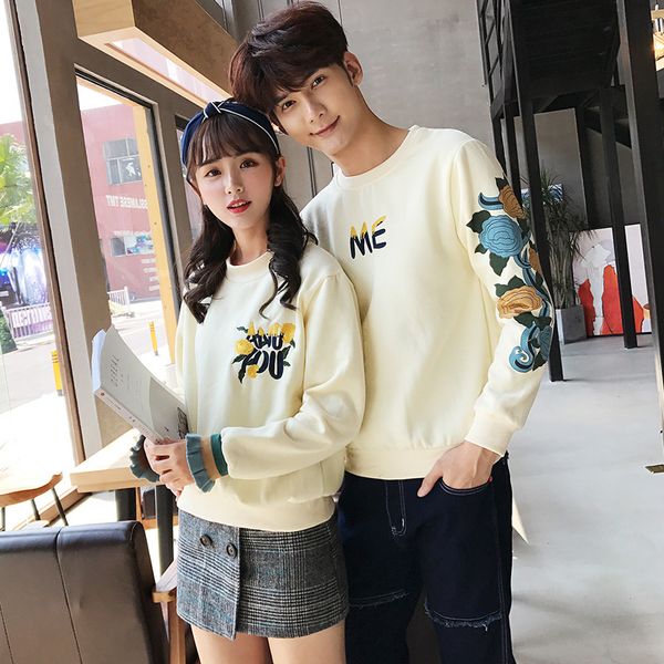 

p shoot hoodie new style 2019 women's korean-style fashion students loose-fit plus velvet autumn couple clothes autumn cloth, Black