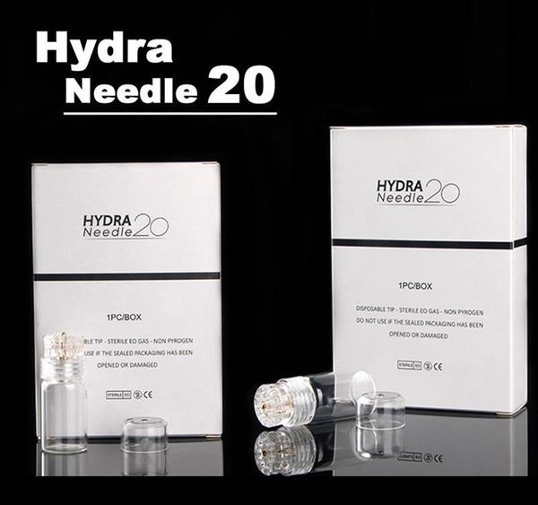 

Новая Hydra Needle 20 Aqua Micro Channel Мезотерапия Золотая игла Fine Touch System дерма штамп CE