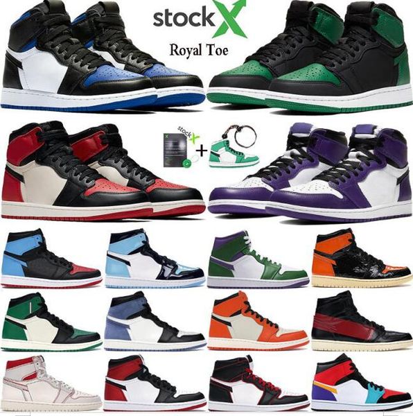 

1 high og travis scotts basketball shoes spiderman unc 1s 3 mens homage to home royal blue men sport designer sneakers trainers