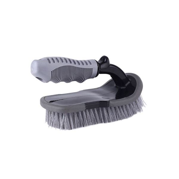 

u type handheld soft bristle washing brush vehicle tire car cleaning durable tool motorcycle rim wheel dust dirt wash tool