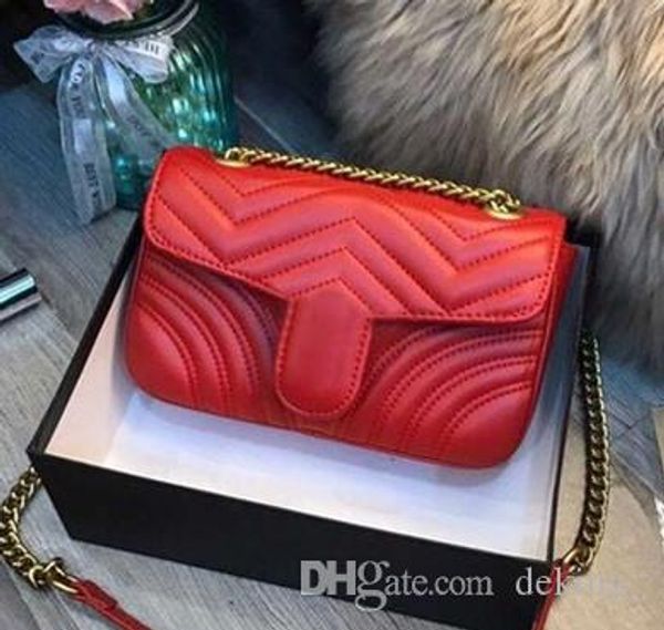 

роскошные классические натуральная кожа леди курьерские сумки мода любовь сердце v волна шаблон сумка дизайнер сумка цепь сумка кошелек