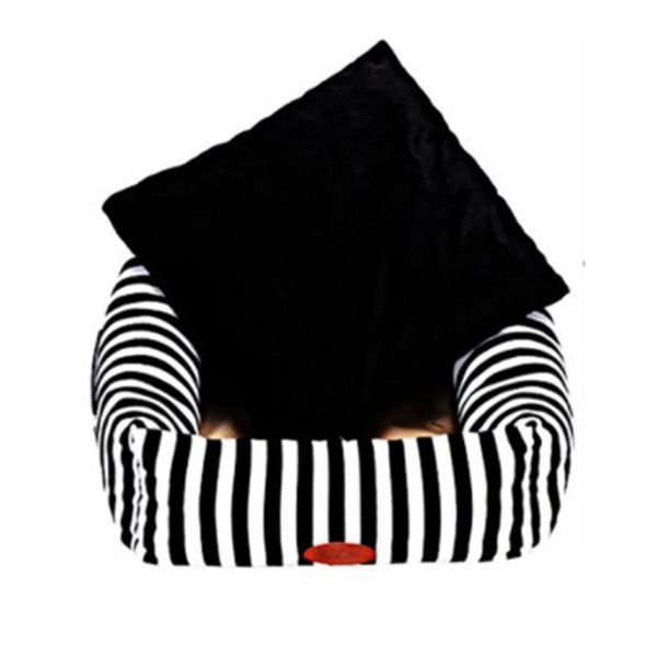 

square creative kennel pet house for dogs cats animals cashmere mattress pet bed bag other cat supplies