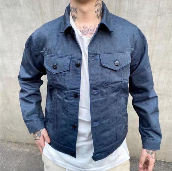 

2020 new men's designer denim jackets with mens womens fashion luxury casual coats black blue mens jacket stylist outwear size, Black;brown